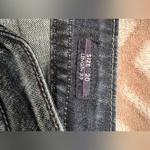 VIGOSS size 20 The Dallas Boot Cut Jeans